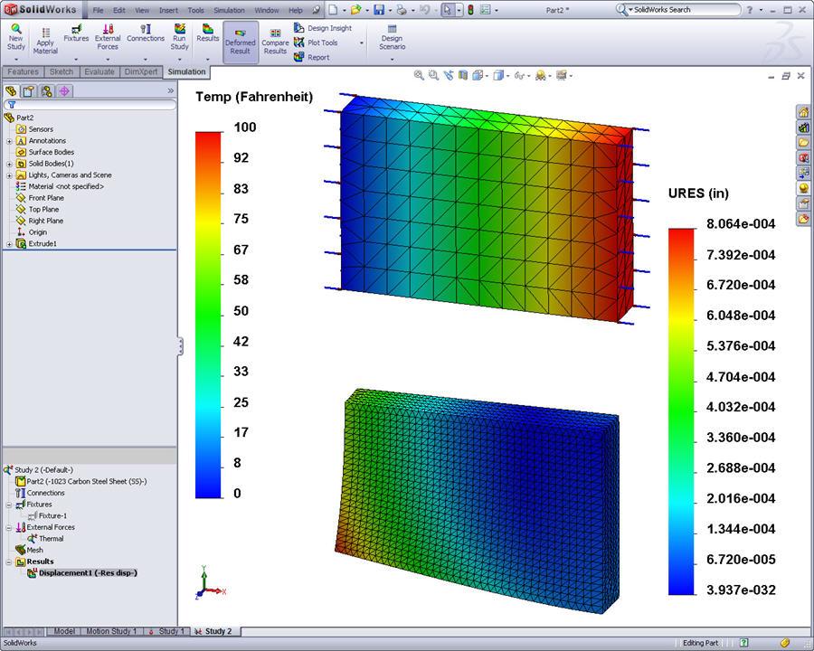 3 SolidWorks Simulation Tato kapitola obsahuje následující témata: SolidWorks Simulation Professional SolidWorks Simulation Premium SolidWorks Flow Simulation SolidWorks Simulation Professional Sítě