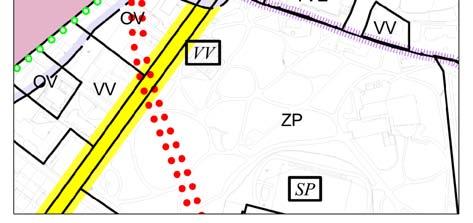 5 a 6 na následujících stranách. Je zapotřebí upozornit, že variabilita trasování je zde velice limitována podchodem vybudovaného obytného komplexu, situovaného na západní straně ulice U Stadionu.