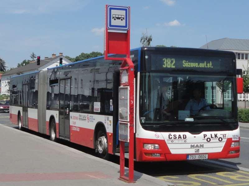 Příměstská autobusová linka PID 382 do Sázavy (přes Stříbrnou Skalici) Okres Kutná Hora Základní charakteristika okresu Stav integrace Hlavní spádové oblasti Hlavní přepravní relace Města s MHD