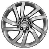 4 VYBERTE SI KOLA Z LEHKÉ SLITINY 19" KOLA S 5 DVOJITÝMI PAPRSKY (STYLE 5021) 1 20" KOLA S 5 DVOJITÝMI PAPRSKY (STYLE 5011) 2 20" KOLA S 5 DVOJITÝMI PAPRSKY GLOSS BLACK