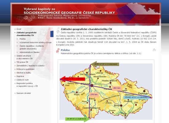 Regionální geografie České republiky 2 RNDr Hana Svobodová, PhD http://elportalcz/katalog/pdf/ze0055 Pro předmět Regionální geografie České