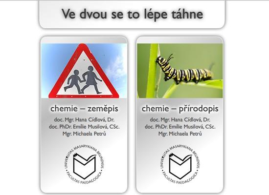 Aplikovaná chemie a moderní metody chemického výzkumu doc Mgr Hana Cídlová, Dr Mgr Michaela Petrů doc PhDr Emilie Musilová, CSc