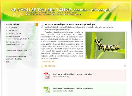 ISu v této učebnici databázi dvouoborových úloh procvičujících učivo chemie v kombinaci s přírodopisem a v kombinaci se zeměpisem Další kombinace (chemie