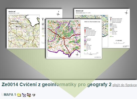 Cvičení z geoinformatiky pro geografy 2 Mgr Darina Mísařová, PhD http://elportalcz/katalog/pdf/ze0014 Základním rozcestníkem pro e-learning v tomto předmětu je interaktivní osnova,
