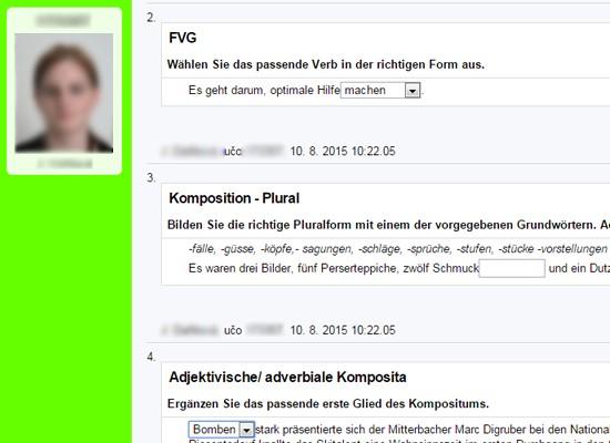 procvičovací odpovědníky, které jim umožňují ověřit si znalosti a v důsledku se tak lépe připravit na závěrečný test Procvičovací odpovědníky mohou studenti neomezeně opakovat a nechat si generovat