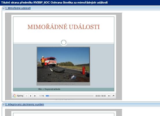 Ochrana člověka za mimořádných událostí Mgr Radim Slaný http://elportalcz/katalog/pdf/rv2bp_6oc V předmětu Ochrana člověka za