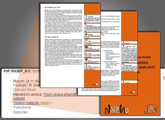 díky interaktivní osnově k dispozici kvalitní výukový materiál, který je dostupný z kteréhokoliv místa s přístupem k internetu