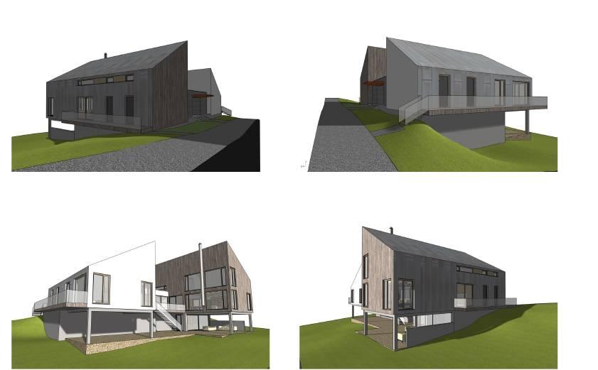 Přistupujeme pozitivně k umísťování novostaveb s moderní architekturou na území CHKO Jeseníky, ale akceptovatelné josu pouze