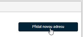 Sekce Kontaktní informace obsahuje pole pro adresu elektronické pošty, číslo telefonu, číslo mobilu a číslo faxu.