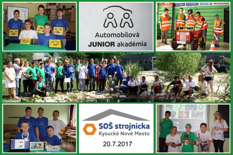 AUTOMOBILOVÁ JUNIOR AKADÉMIA Spoločnosť KIA Motors Slovakia a SOŠstrojnícka