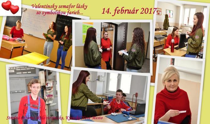 a obliecť sa 14. februára do jednej z farieb semafora červenej, oranžovej alebo zelenej. A akú symboliku niesli farby?