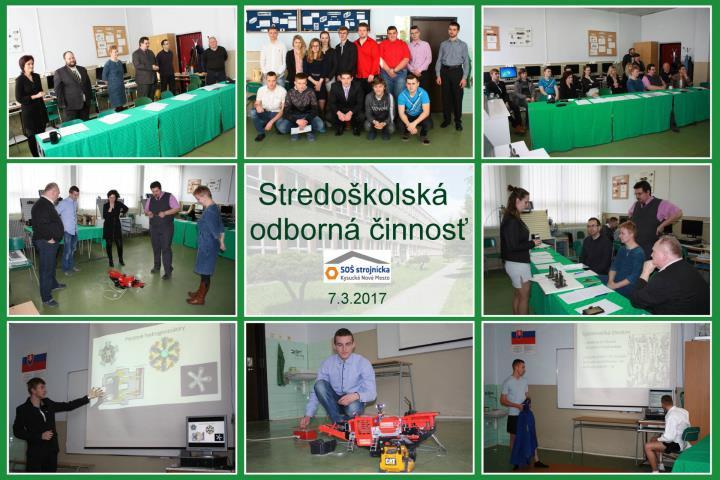 Strojárstvo, hutníctvo, doprava 2. miesto Jozef Knapec Mobilné drviace zariadenie Tvorba učebných pomôcok, didaktické technológie 1.