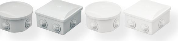 ELEKTROINSTLČNÍ KRIE PŘÍSLUŠENSTVÍ Eectro - instaation mounting boxes and accessories KRIE N OMÍTKU,