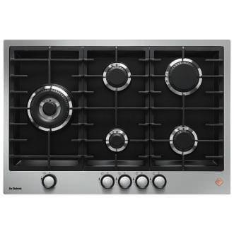 VARNÁ DESKA 60 CM DPE7620XF 60 cm široká Skleněný povrch 4 hořáky Levý zadní střední 1,75 kw Levý přední 3 kw Pravý zadní 1,75 kw Pravý přední 1 kw Celkový výkon 7,5 kw Přední ovládání knoflíky