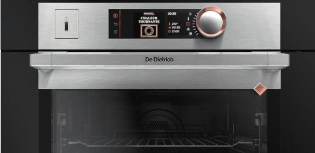 Pyrolýza, funkce Soft Close a chladná dvířka se snadným čištěním De Dietrich pokračuje ve zdokonalování technologie pyrolytického čištění, která důkladně odstraní veškeré nečistoty.