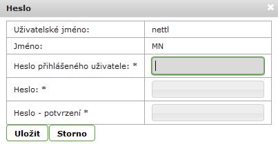 kontaktování uživatele. Do položky e-mail lze zadat i více než jeden kontakt. V takovém případě kontakty oddělte čárkou.