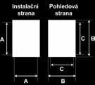 12001 120 150 100 Ventilační mřížky kulaté se síťkou Barva: bílá PS, UV stabilní Vyrobeno z kvalitního primárního granulátu firmy BASF Ventilační mřížky ECO bez síťky Ventilační