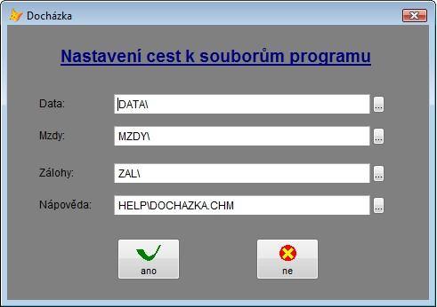 3. SPECIÁLNÍ PŘÍPADY SPUŠTĚNÍ PROGRAMU Program se standardně instaluje do složky c:\mc_soft\mcds. Spouštěcí aplikace se jmenuje MCDS.EXE.