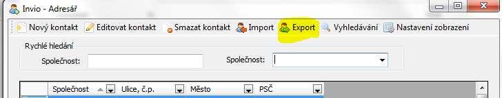 První část návodu je primárně určena zákazníkům, kteří dosud používali aplikaci Invio - vysvětluje
