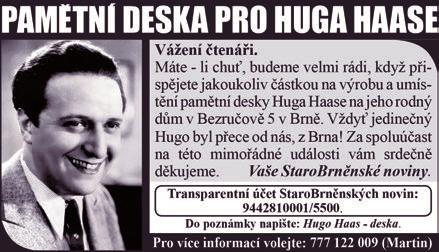 Seženete je též zdarma na níže uvedených odběrních místech. Kdyby už byly rozebrány, volejte tel. číslo: 777 122 009 (Martin). OD Vágner, Česká 151/16. Air cafe, Zelný trh 8.