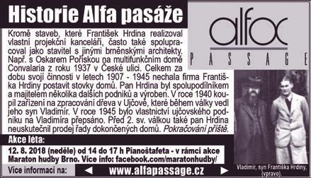 Vinotéka U Žíznivého mnicha, Pekařská 70. Akademická kavárna, roh Jaselské a Gorkého. Divadlo Bolka Polívky, Jakubské nám. 5. Biopotraviny, Údolní 32.