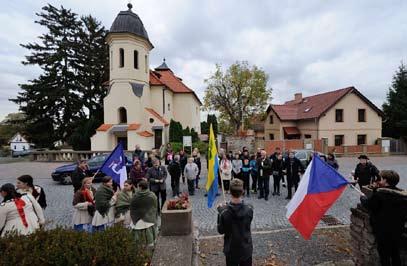 poznávací procházkou Naše republika oslavila své první století. I Černošice se na počest tohoto jubilejního výročí k oslavám připojily. Občané města se v sobotu 27.