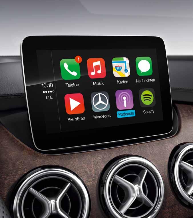 40 Perfektní spojení díky Apple CarPlay TM a Android Auto.