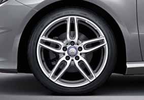 225/40 R 18 612 5dvoupaprsková kola AMG z lehké slitiny, lakovaná v barvě