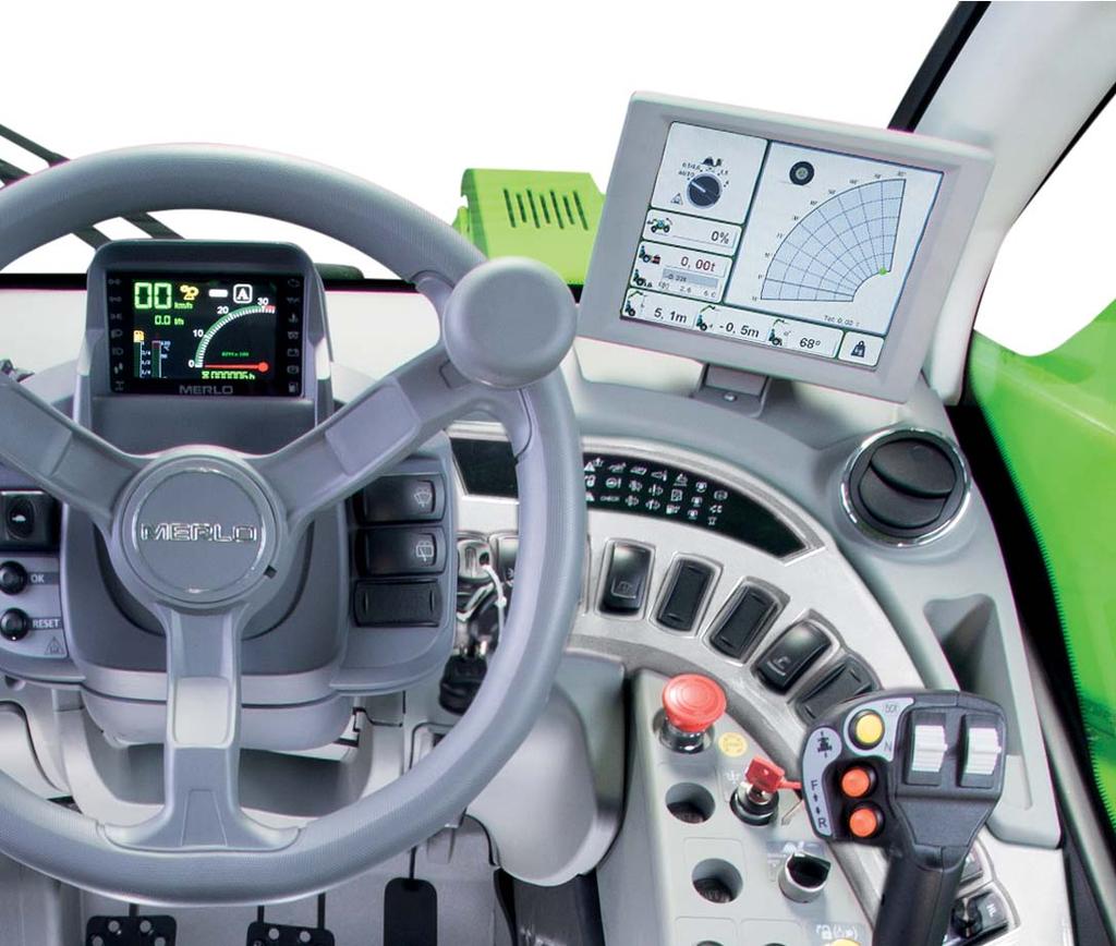 Kabina Premium je tou správnou volbou pro zákazníky hledající kabinu srovnatelnou s automobilovým provedením.