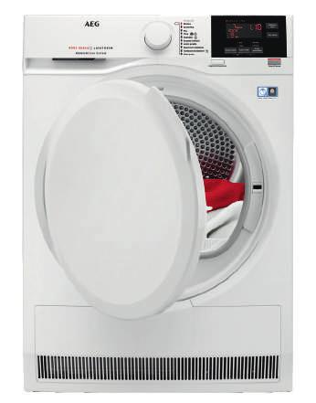 990 Kč TECHNOLOGIE ABSOLUTECARE SÉRIE 8000 Systém AbsoluteCare Inteligentní pohyb bubnu a správně přizpůsobená teplota představují prvotřídní péči o oděvy.
