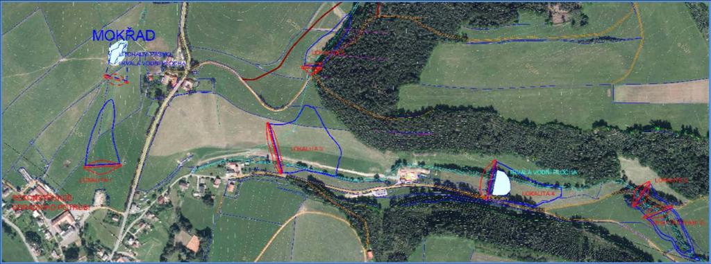 Probíhající projekty Studie odtokových poměrů CÍLE - Vyhodnocení odtokových poměrů v zájmovém území - Vyhodnocení erozního ohrožení zájmového území - Návrh