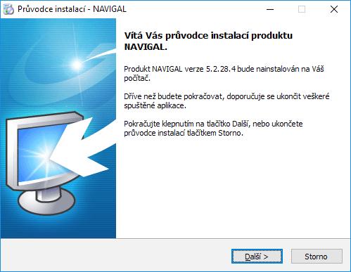 3. Instalace 3.1. Automatické spuštění Po stažení instalačního balíčku programu NAVIGAL ze stránek https://www.atlasconsulting.cz, sekce Ke Stažení, tento instalační balíček spusťte. 3.2.