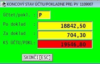 Zoznam základných funkčných kláves v časti Opis vst.