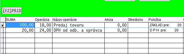Pokračujte ďalej cez tlačidlo ZÁPIS [HOME].