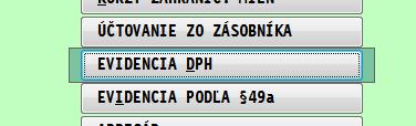 ???? ) «Stredisko» - ak používame, zadávame stredisko. zadáme priamo alebo cez <F1> vyberieme zo zoznamu, «Členenie P/V» - zadávame členenie príjmov a výdajov.
