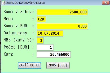Evidencia faktúry v zahraničnej mene. Ak potrebujeme evidovať faktúry v zahr. mene, doporučujeme zaradiť samostatné číslovanie (číselný rad) na zahraničné faktúry.