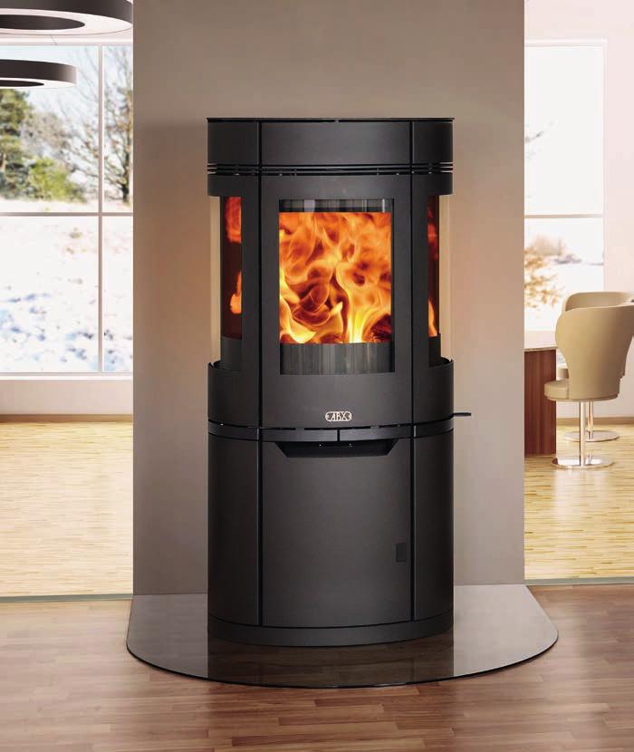 KRBOVÉ KACHLE Yukon VÝKON 2,5 7 kw ELEGANTNÝ MAX.