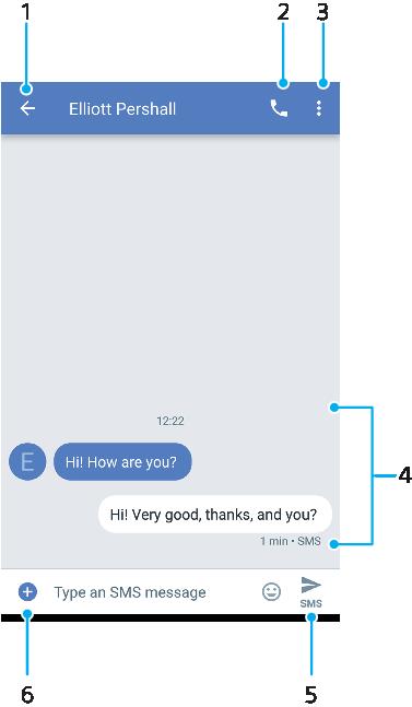 Zasílání zpráv a chat Čtení a odesílání zpráv Aplikace Zprávy zobrazuje zprávy v podobě konverzací, což znamená, že jsou zde seskupeny všechny zprávy odeslané určité osobě a od této osoby přijaté.