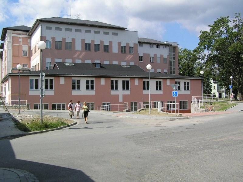Z uvedeného počtu budov jsou 3 objekty lůžkovými pavilony s kapacitou 300 lůžek.