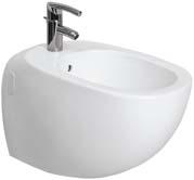 Ego by ntonio Citterio K dispozícii s povrchom Závesné WC Ego s hlbokým splachovaním, 6 l, skryté upevnenie bez splachovacieho kruhu 275 155 Kompletné s: montážna súprava 99299000 180 možnosť