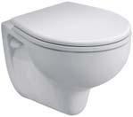Rekord Kombinované WC, 3/6 l odpad vodorovný, s hlbokým splachovaním dĺžka len 62,5 cm, zmontovaný skladajúce sa z: WC misa K93204000 nádrž keramická K94004000, s dvojitým