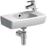Nova Pro Umývadlo, pravouhlé s otvorom pre batériu, s prepadom 45 x 35 cm 350 180 115 55 180 NOV PRO 450 580 560 695 795 850 M32146000 Umývadlo, pravouhlé s prepadom 45 x 25 cm 110 25 330 250 104 450