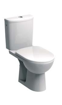Nova Pro Kombinované WC, 3/6 l odpad vodorovný, s hlbokým splachovaním bez splachovacieho kruhu 3L 6L 364 155 655 775 695 NOV PRO 350 430 102 180 270 357 112 400 390 skladajúce sa z: WC misa nádrž