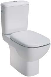 WC, 3/6 l odpad univerzálny, s hlbokým splachovaním skryté upevnenie bez splachovacieho kruhu skladajúce sa z: WC misa L23220000, vr.