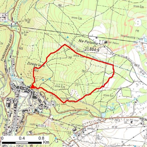 KONEČNÁ VERZE výstupy kompletního projektu ID plochy: 691585_4 : Obec: ORP: Souřadnice GPS (ve stupních): N 49.9833 E 12.