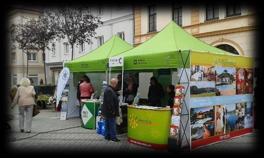Prezentovali jsme se v barvách Euregia Egrensis ve spolupráci s Městským domem kultury Sokolov (zdroj foto: vlastní) Na Burze přeshraniční spolupráce byl ze strany účastníků zájem především o