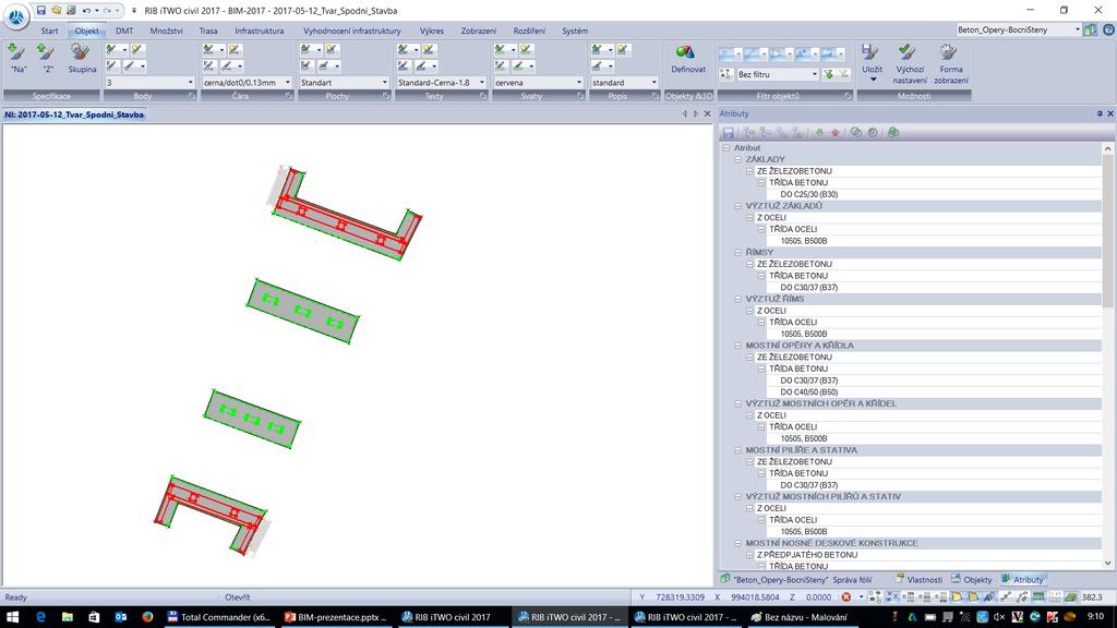 3D CAD MODEL 4) Atributy Nedílnou součástí a pro další využití vlastního modelu je přidání Atributů.