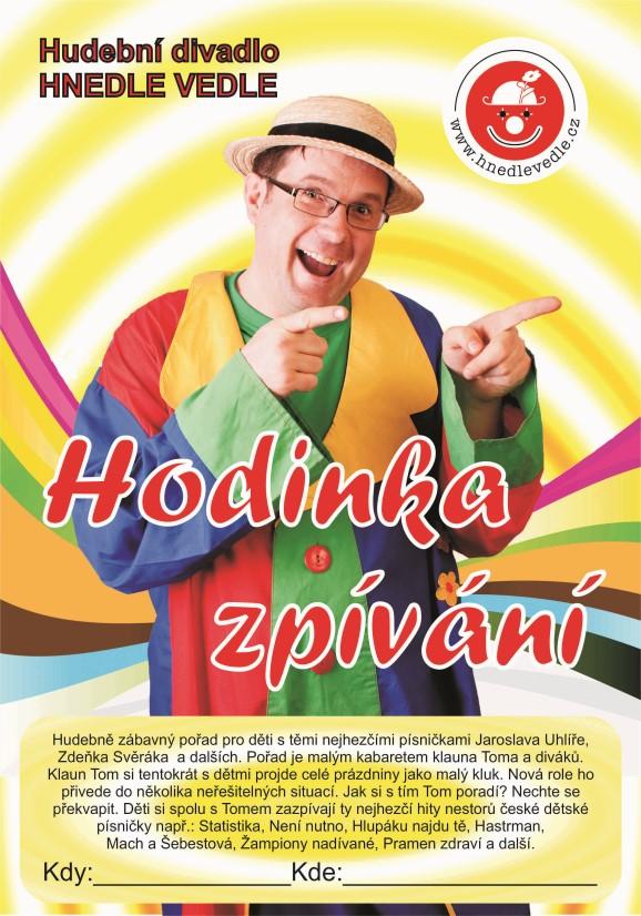 Děti si spolu s herci zazpívají ty nejhezčí hity nestorů a české dětské písničky např.
