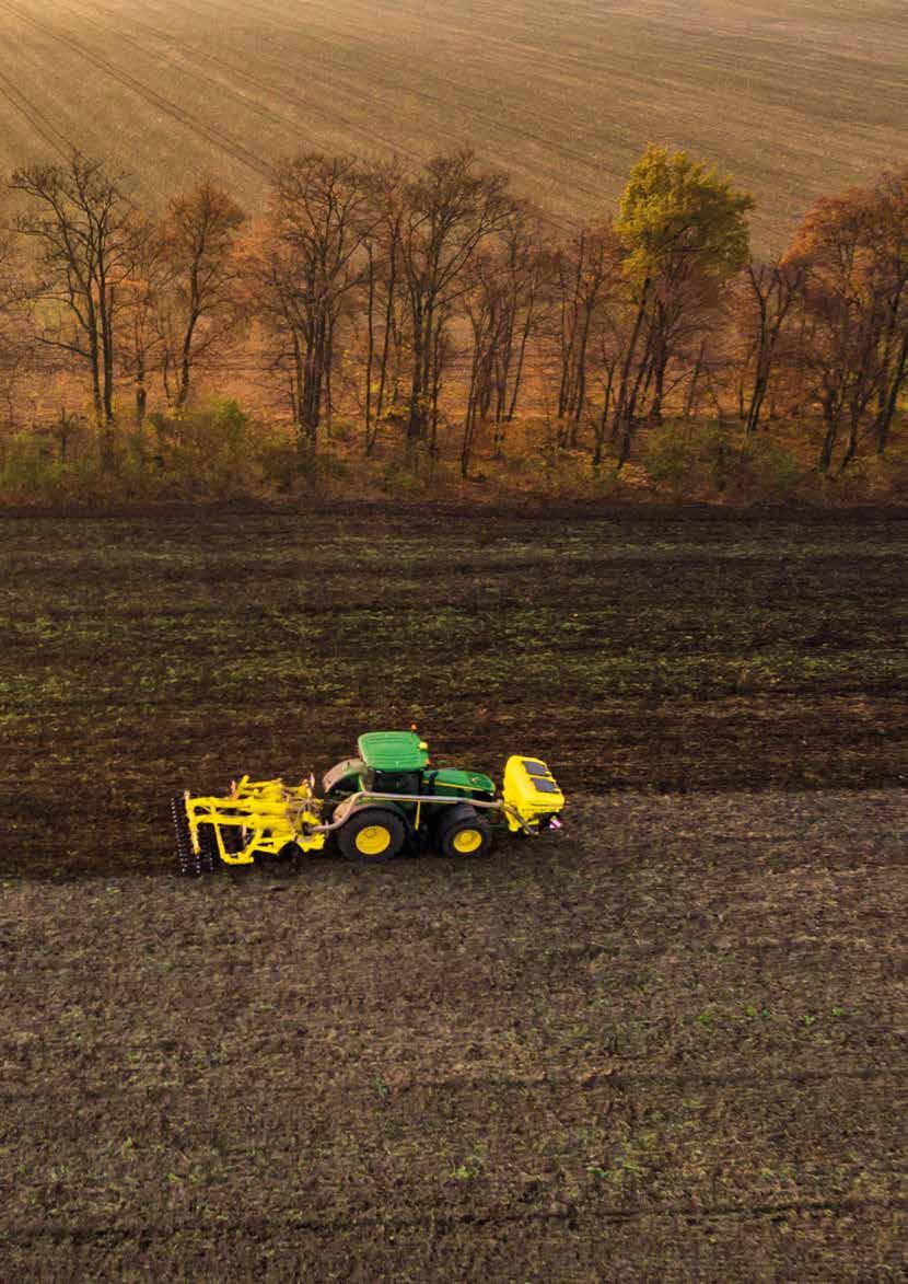 Funkční technologie PŘÍNOSY, KTERÉ ZNAMENAJÍ ÚSPORU A LEPŠÍ VÝNOSY Propojení operací hnojení a zpracování půdy do jedné operace. Doplnění deficitu živin a jejich vyrovnanosti v půdě.