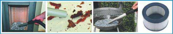 The function of the parts: Aluminum pipe: Used tp vacuum ash in the fireplace (see photoes). Power switch: Control the appliance to work or stop working.